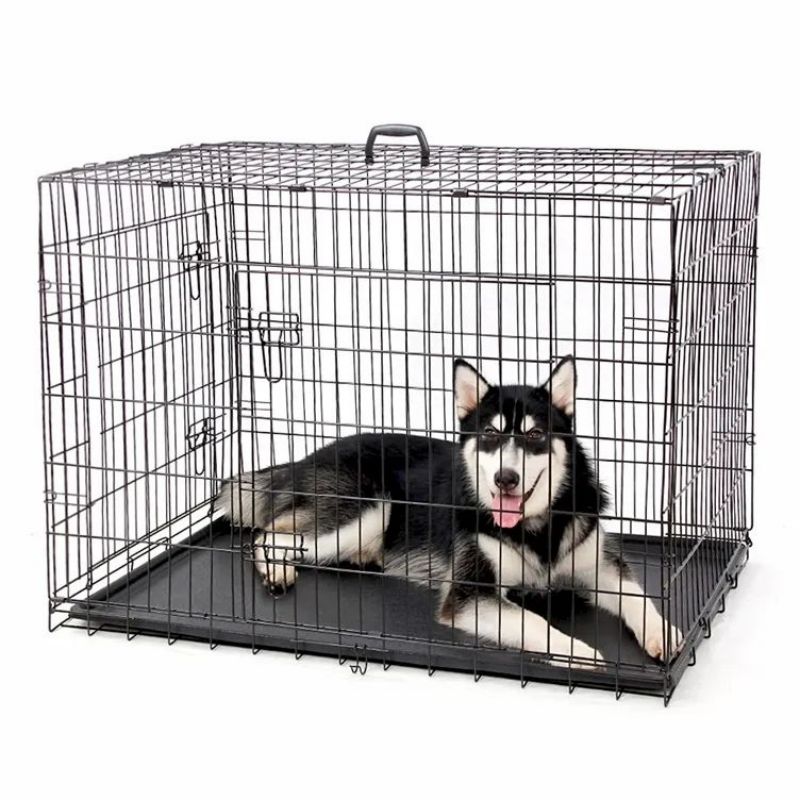 Malaking Malakas na Metal Dog Iron Cage